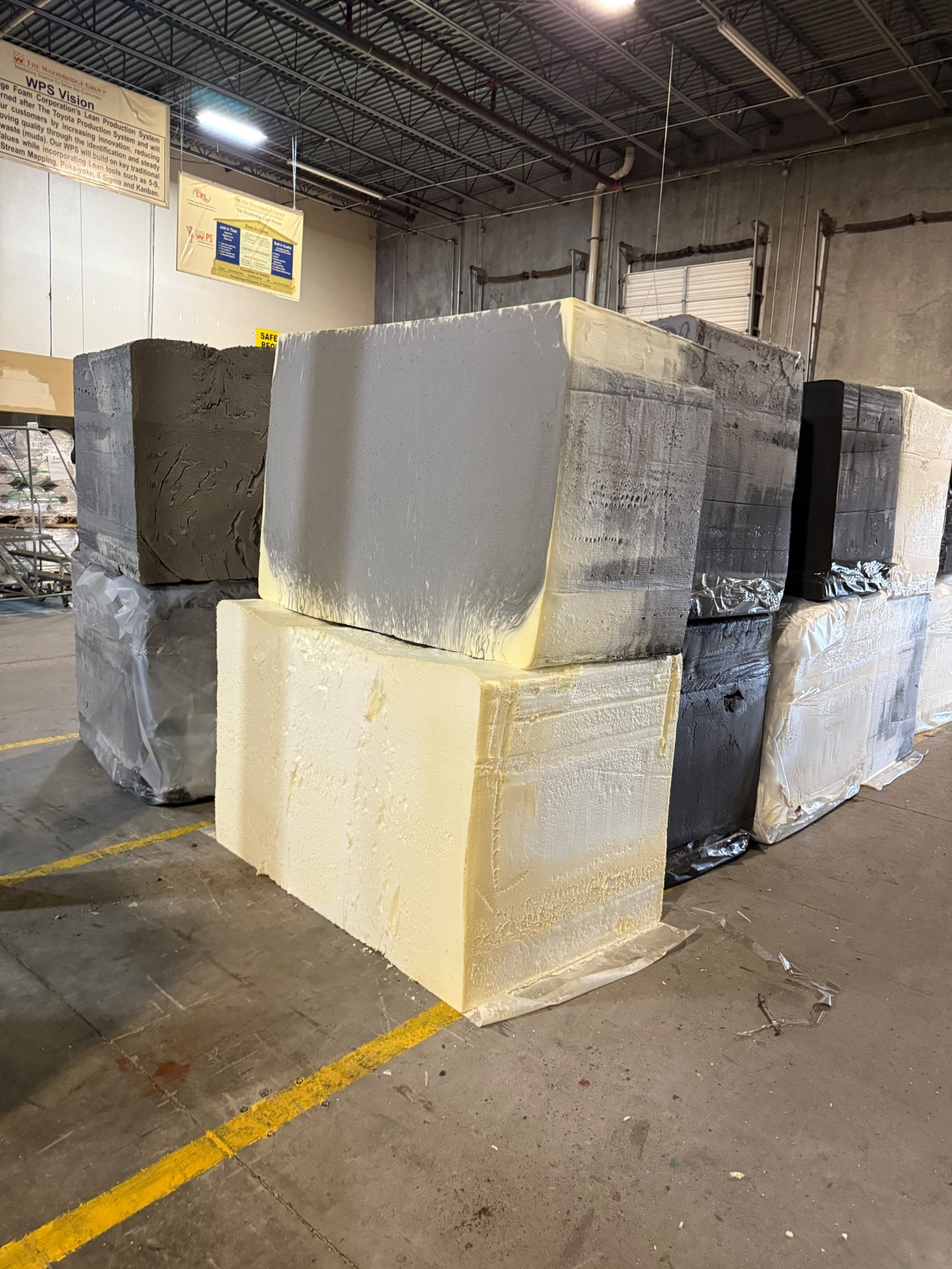 Foam blocks 4